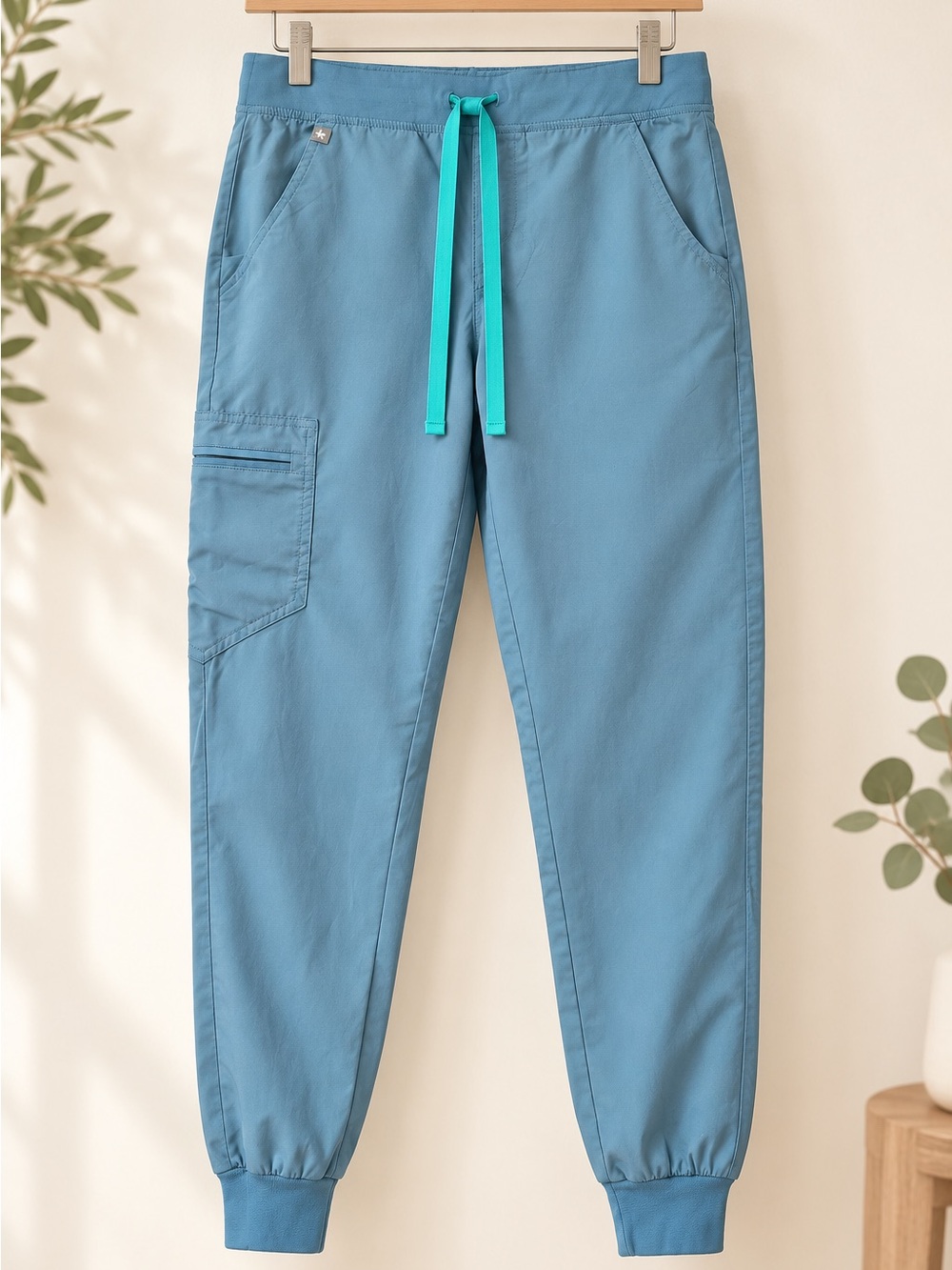 FIGS Technical Collection Jogger Scrub Pants S/P Slate Blue